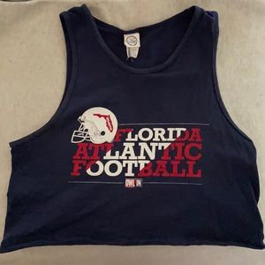 FAU cropped tank